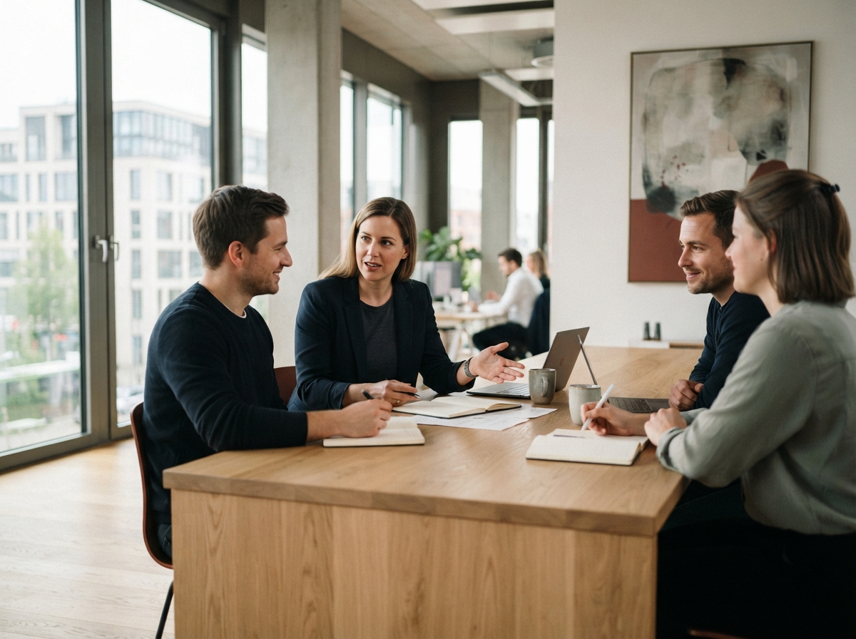 Rett Avkastheim Analyseoberfläche mit Trendlinie im Detail